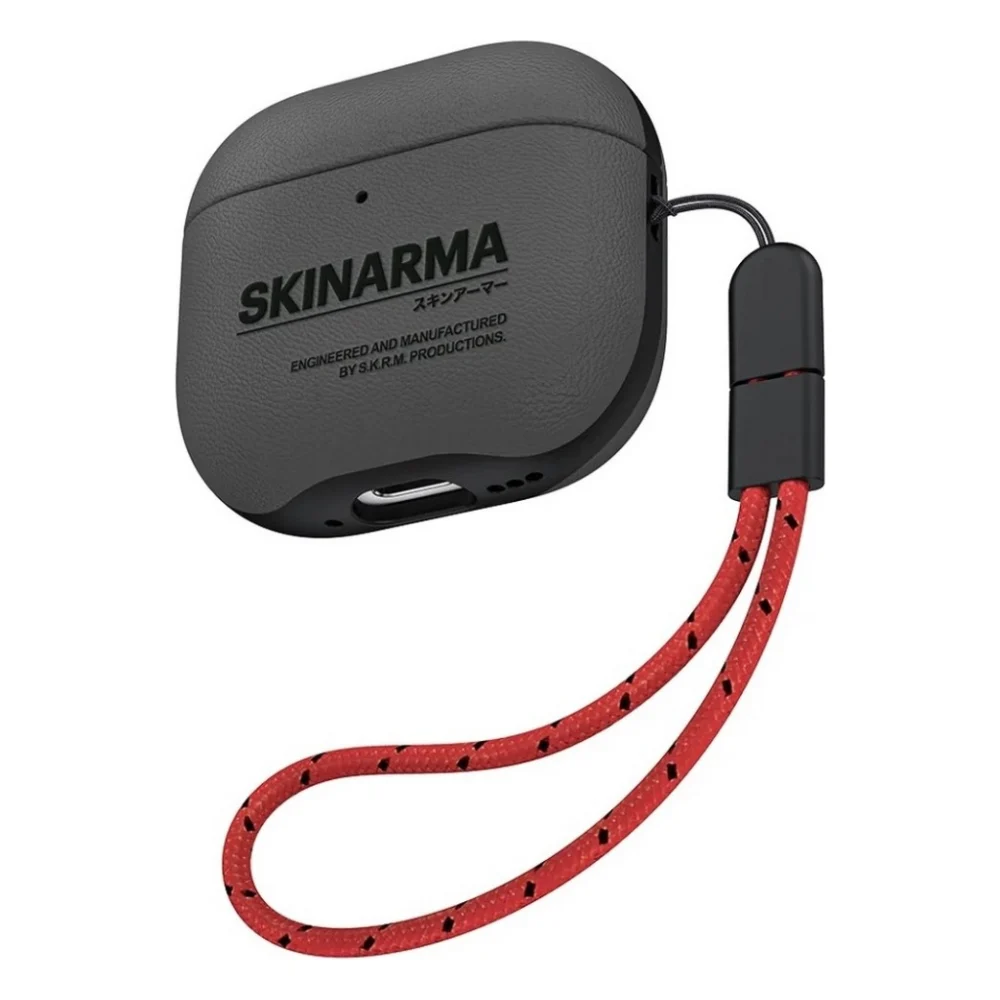 Чохол для навушників Skinarma Чохол Skinarma Spunk AirPods 4 pewter green SK-AP4-SPUNK-GRN 8886461247022 (8886461247022)