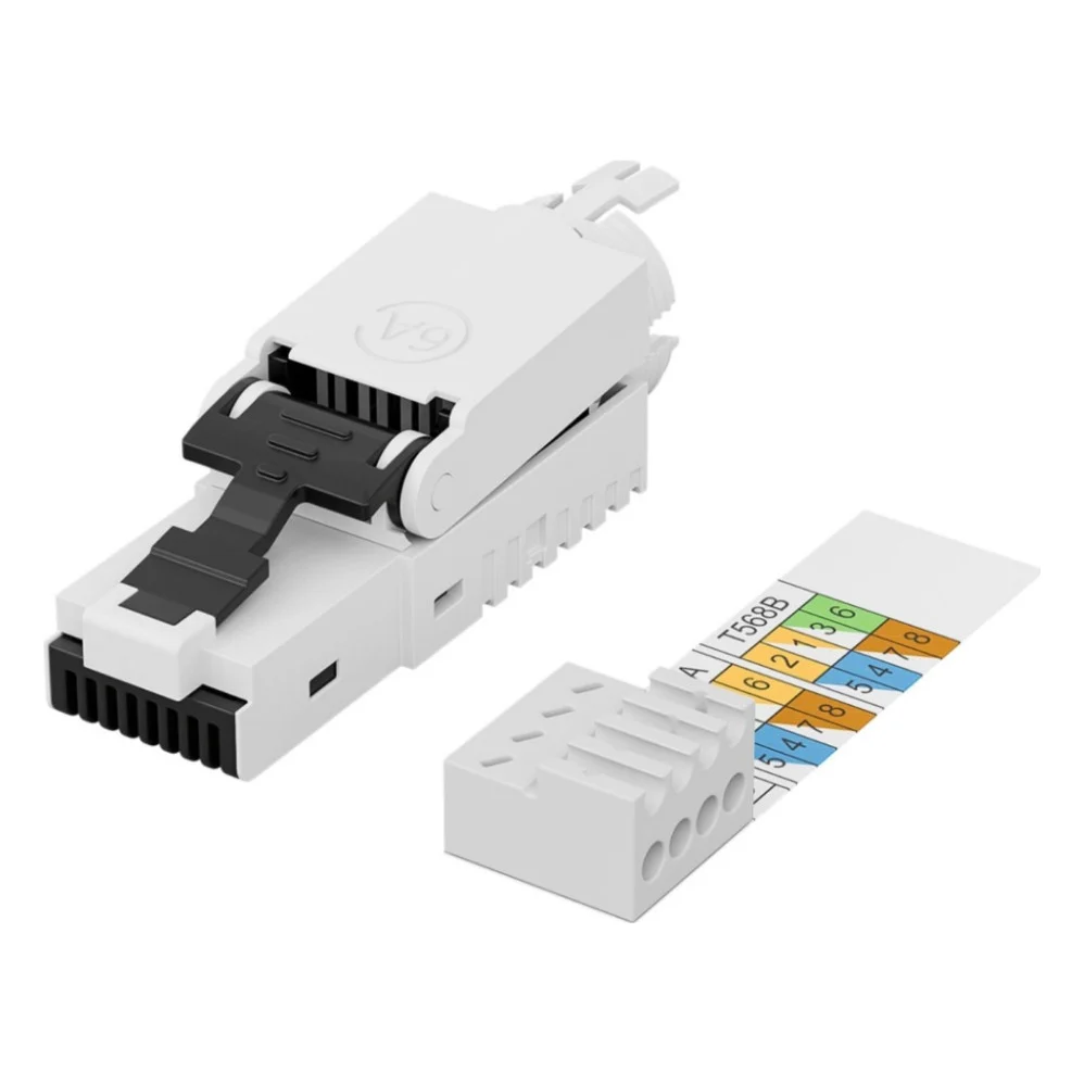 Конектор RJ45 cat.6A UTP 8P8C, tool-free, 1pcs Digitus (DN-93633)