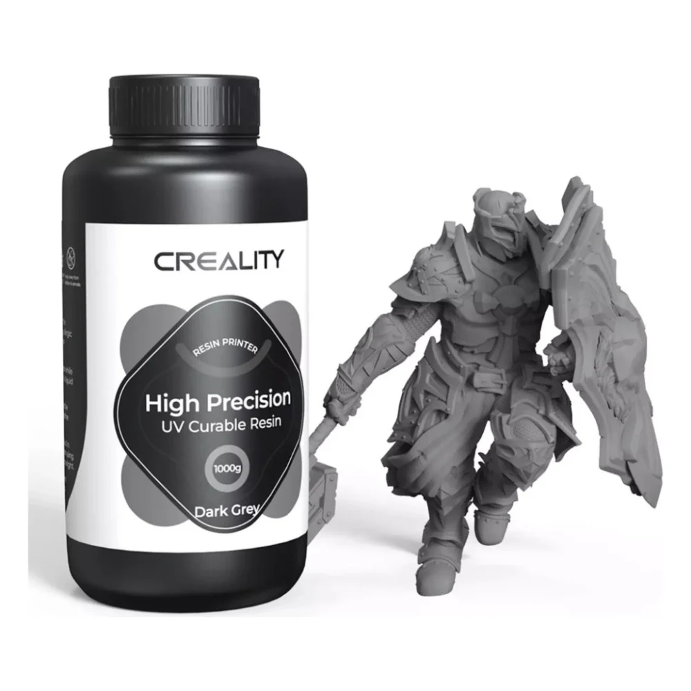 Фотополімерна смола Creality Resin, LCD 8K High Precision 1kg, dark gray (3302190004)