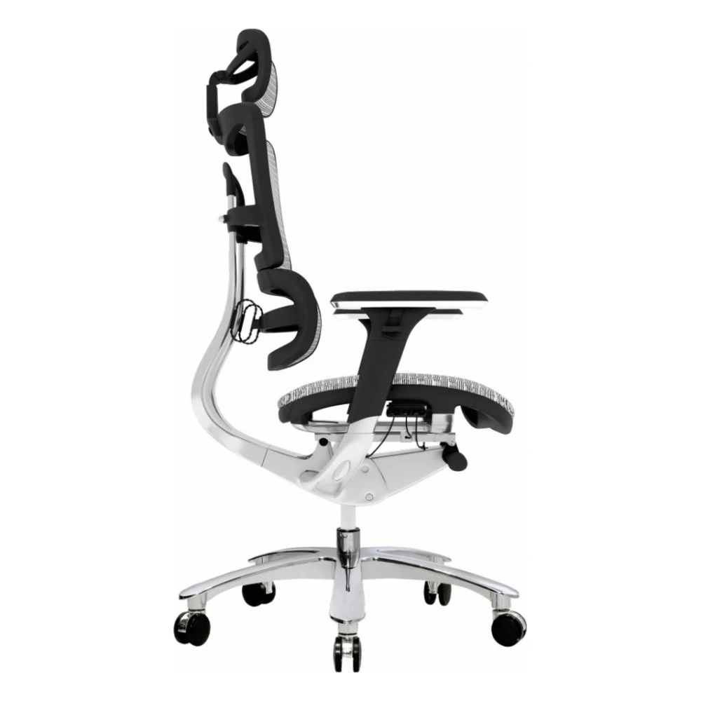 Офісне крісло GT Racer X-801A Light Gray (X-801A Light Gray (W17-1)) — фото 3
