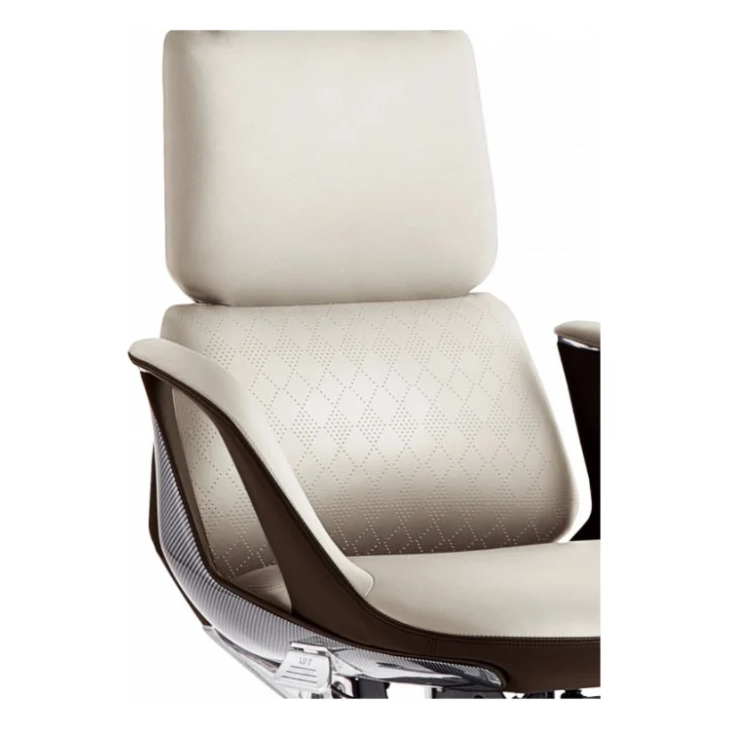 Офісне крісло GT Racer X-821 Beige/Brown (X-821 Spider Beige/Brown) — фото 6