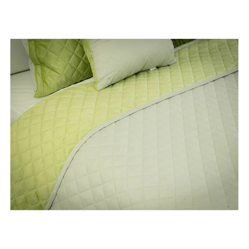 Покривало Руно Olive Green ромб велюр 150х220 (360.55_Olive Green ромб) — фото 10