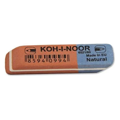 Гумка Koh-i-Noor combined eraser BlueStar, 6521/60 (6521060010KD)