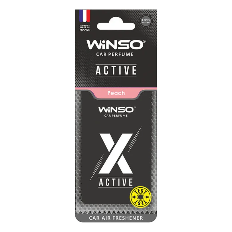 Ароматизатор для автомобіля WINSO X Active Peach (533540)