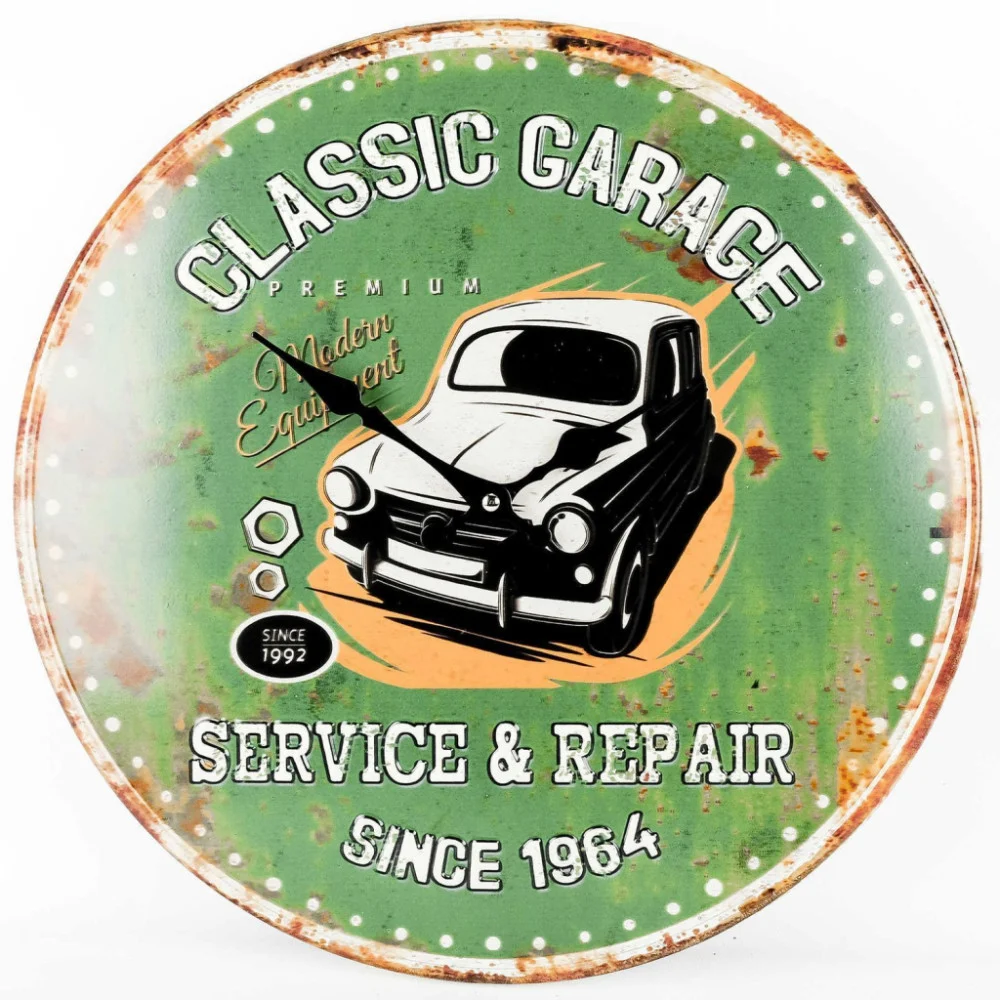 Настільний годинник Technoline Classic Garage (596579) (DAS301801)