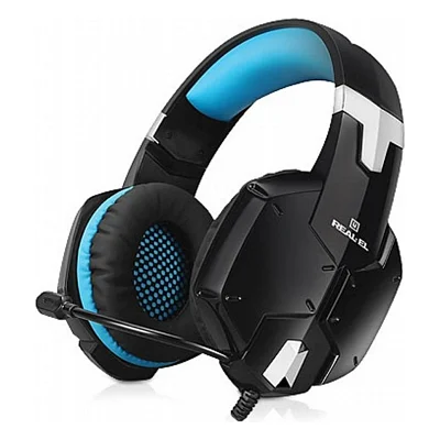 Навушники REAL-EL GDX-7500 Black/blue