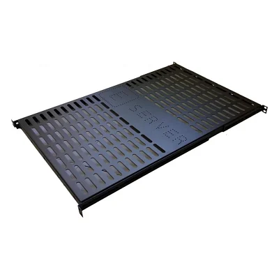 Полка 19" Eserver 1U глуб. 600 мм. (PS-1U-600-B)