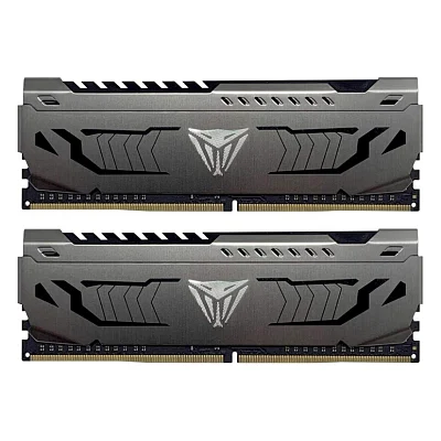 Модуль пам'яті для комп'ютера DDR4 32GB (2x16GB) 3200 MHz Patriot Viper Steel (PVS432G320C6K)