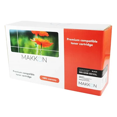 Картридж Samsung MLT-D103L, Black, ML-2950/2955, SCX-4727/4728/4729, 2500 стор, Makkon (MN-SAM-SD103L)