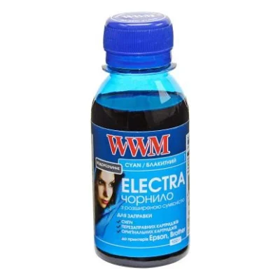 Чорнило WWM EPSON UNIVERSAL ELECTRA 100ml Cyan (EU/C-2)