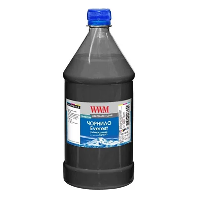 Чорнило WWM EVEREST для Epson 1000г Light Black Pigment (EP02/LBP-4)