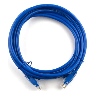 Патч-корд 2м, RJ-45, Cat.5e, CCA, біметал, синій Ritar (PCR-CCA/2Be / 00214)