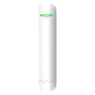 Датчик відкриття дверей/вікна з сенсором удару та нахилу Ajax DoorProtect Plus White (000007231)