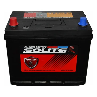 Акумулятор автомобільний Solite R 75Ah (85D26R)