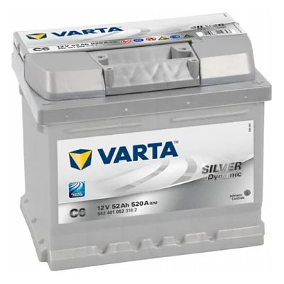 Акумулятор автомобільний Varta Silver Dynamic 52Аh (552401052)