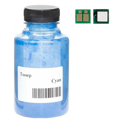 Тонер Canon 054 MF641/643/645, LBP-621/623, 45г 1.2K Cyan +chip AHK (3203610)