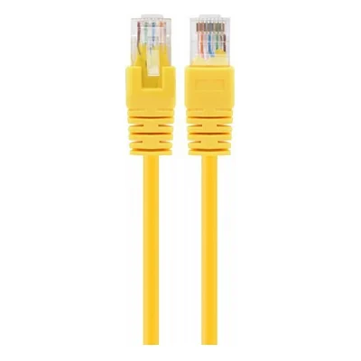 Патч-корд 1м UTP cat 6 CCA yellow Cablexpert (PP6U-1M/Y)