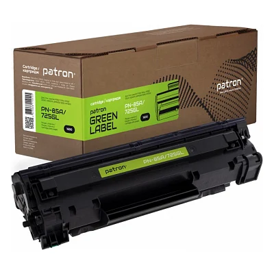 Картридж Patron HP LJ CE285A/CANON 725 GREEN Label (PN-85A/725GL)
