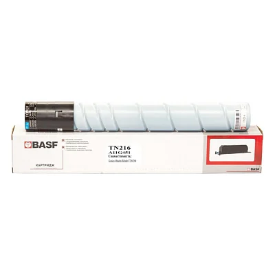 Тонер-картридж BASF Minolta TN216, A11G451 Cyan (BASF-KT-TN216C)