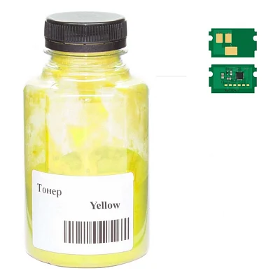 Тонер Kyocera TK-5220, 30г Yellow +chip AHK (3203559)