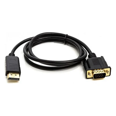 Кабель мультимедійний DisplayPort (M) ещ VGA (M) 1.0m PowerPlant (CA911882)