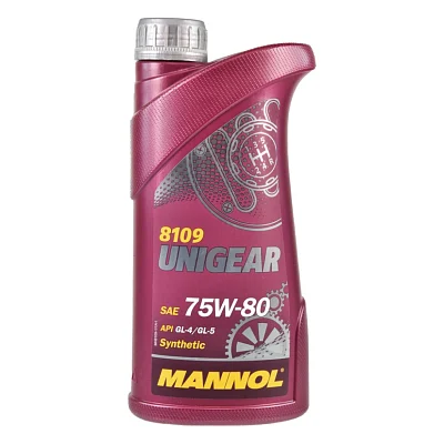 Трансмісійна олива Mannol UNIGEAR 1л 75W-80 (MN8109-1)