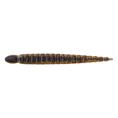 Силікон рибальський Keitech Custom Leech 3" (10 шт/упак) ц:111 cinnamonpp./blueneon (1551.06.42)