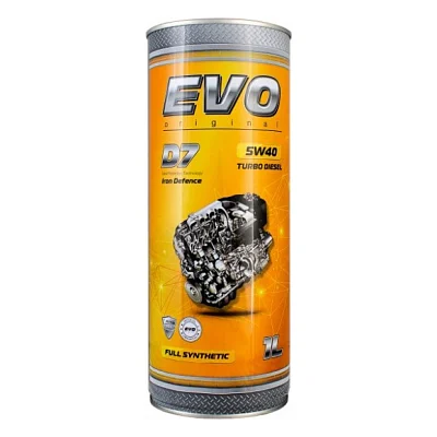 Моторна олива EVO D7 5W-40 TURBO DIESEL 1L (D7 1L 5W-40 TURBO DIESEL)