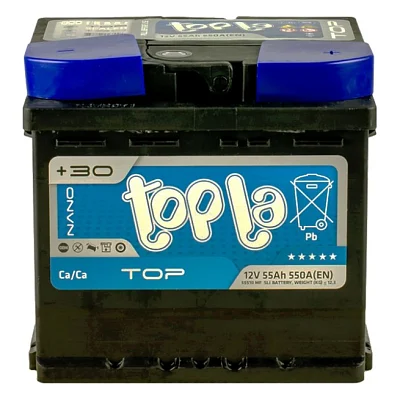 Акумулятор автомобільний Topla 55 Ah/12V TOP Euro (118 655)