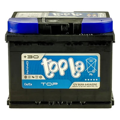 Акумулятор автомобільний Topla 66 Ah/12V TOP Euro (118 666)