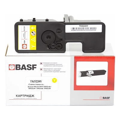 Тонер-картридж BASF KYOCERA TK-5220Y 1T02R9ANL1 Yellow (BASF-KT-1T02R9ANL1)