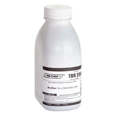 Тонер Brother HL-L2300/2500/2700, 40г Black IPM (TDB34-40)