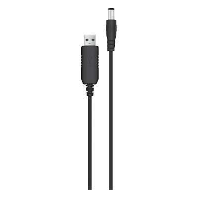 Перехідник живлення для роутера USB to DC 5.5х2.5mm 9V 1A ACCLAB (1283126565113)