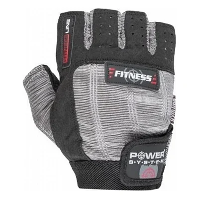 Рукавички для фітнесу Power System Fitness PS-2300 XS Grey/Black (PS-2300_XS_Black-grey)