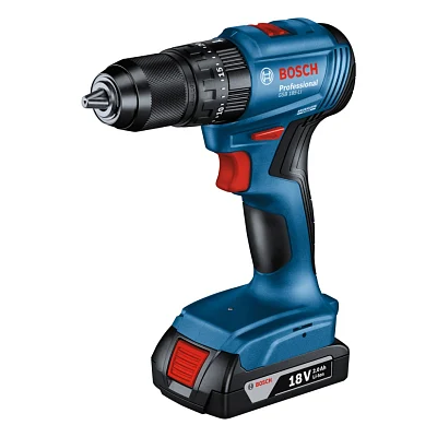 Шуруповерт Bosch GSB 185-LI, 2х2.0 Ah, ЗП GAL 18V-20, кейс (0.601.9K3.100)