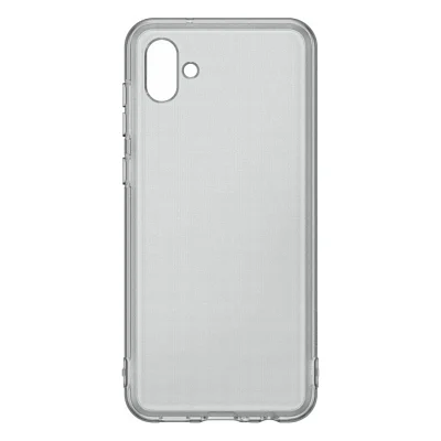 Чохол до мобільного телефона Samsung Samsung A04 Soft Clear Cover Black (EF-QA045TBEGRU)