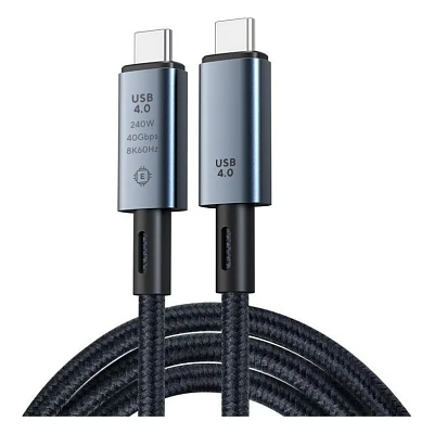 Кабель USB-C to USB-C 1.2m Pulsing Fast Charging 240W USB4.0 XoKo (XK-SC-2-240W)