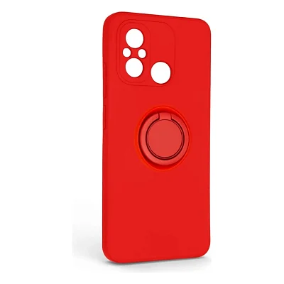Чохол до мобільного телефона Armorstandart Icon Ring Xiaomi Redmi 12C Red (ARM68792)