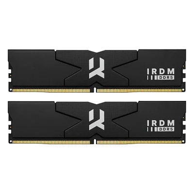 Модуль пам'яті для комп'ютера DDR5 32GB (2x16GB) 6400 MHz IRDM Black Goodram (IR-6400D564L32S/32GDC)