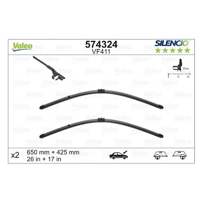 Щітка склоочисника Valeo 574324