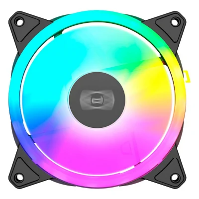 Кулер до корпусу PcCooler F3 T120 ARGB Black