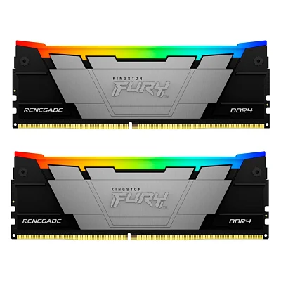 Модуль пам'яті для комп'ютера DDR4 64GB (2x32GB) 3600 MHz FURY Renegade RGB Kingston Fury (ex.HyperX) (KF436C18RB2AK2/64)