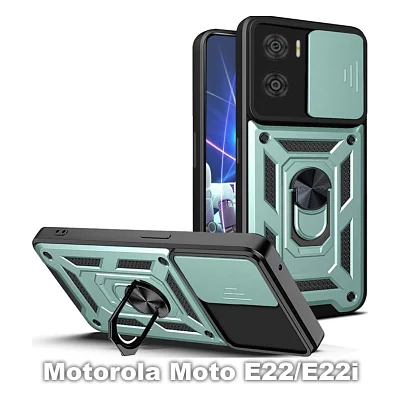 Чохол до мобільного телефона BeCover Military Motorola Moto E22/E22i Dark Green (709979)