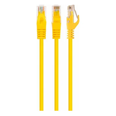 Патч-корд 5м UTP cat 6 CCA yellow Cablexpert (PP6U-5M/Y)