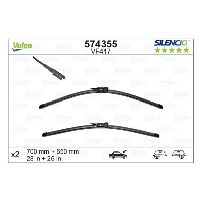 Щітка склоочисника Valeo 574355