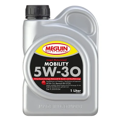 Моторна олива Meguin MOBILITY SAE 5W-30 1л (3185)