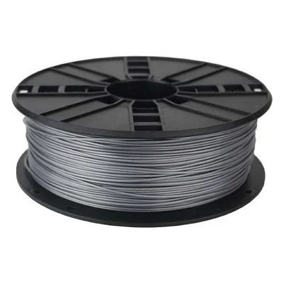 Пластик для 3D-принтера Gembird PLA, 1.75 мм, 1кг, silver (3DP-PLA1.75-01-S)