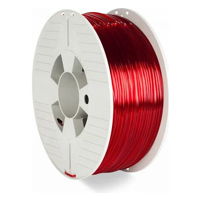 Пластик для 3D-принтера Verbatim PETG, 2,85 мм, 1 кг, red-transparent (55062)