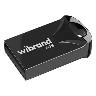 USB флеш накопичувач Wibrand 4GB Hawk Gold USB 2.0 (WI2.0/HA4M1B)
