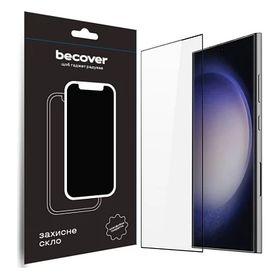 Скло захисне BeCover Samsung Galaxy S24 Ultra SM-S928 Black (711318)